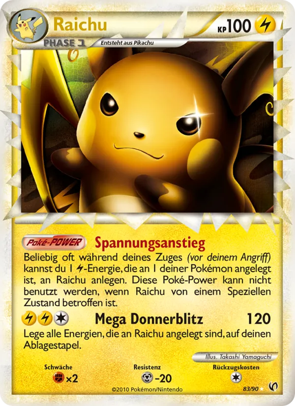 Raichu Unerschrocken 83/90