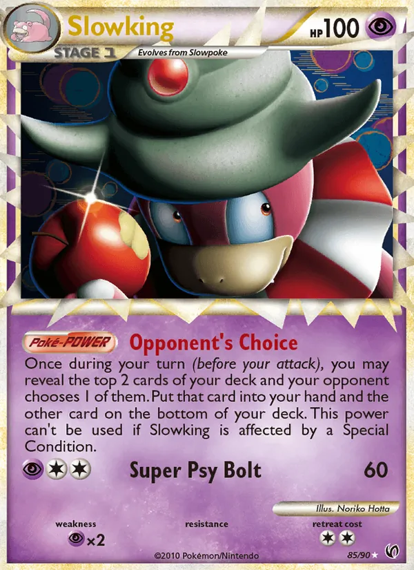 Slowking Destemido 85/90