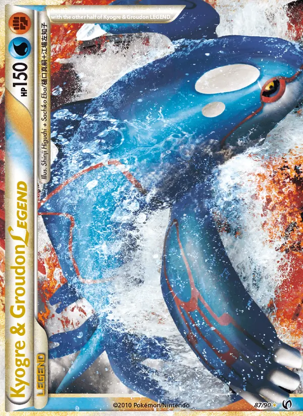 Kyogre & Groudon LEGEND Destemido 87/90