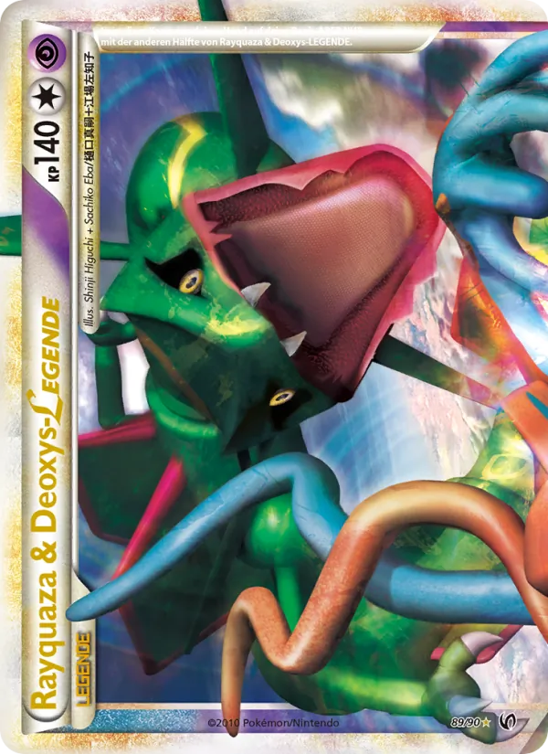 Rayquaza & Deoxys LEGENDE Unerschrocken 89/90