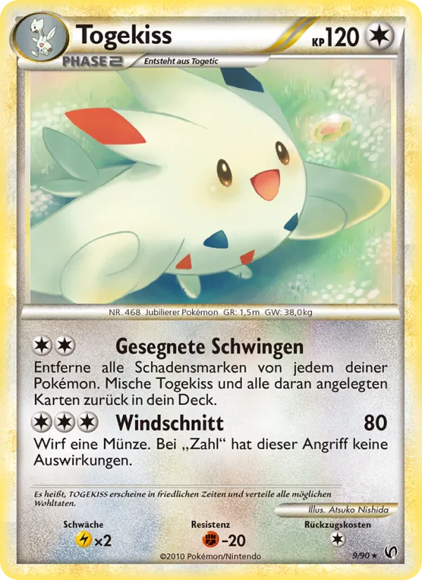 Togekiss Unerschrocken 9/90