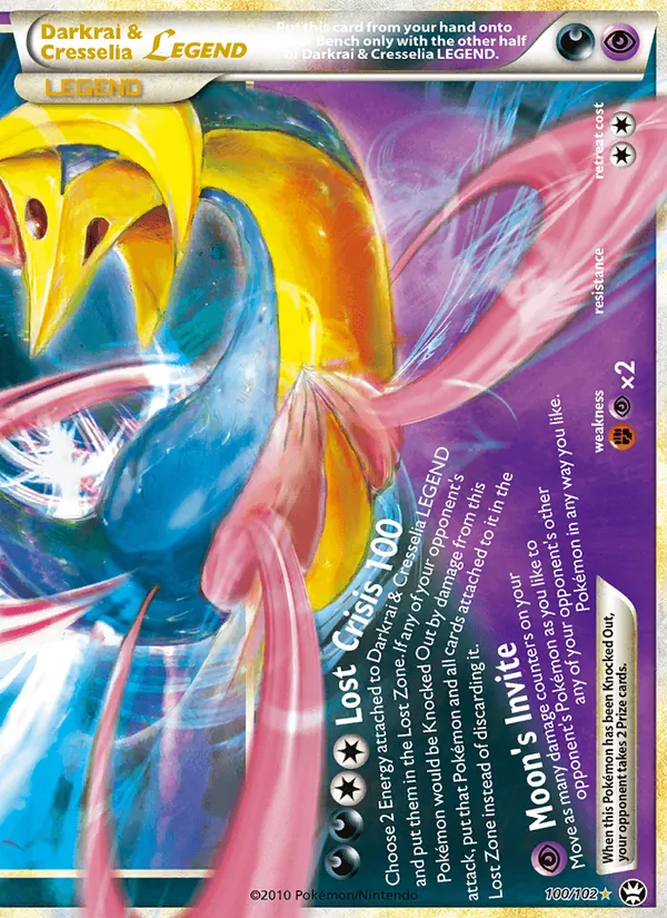 Darkrai & Cresselia LEGEND Battaglie Trionfali 100/102