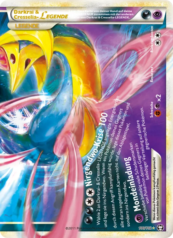Darkrai & Cresselia LEGENDE Triumph 100/102
