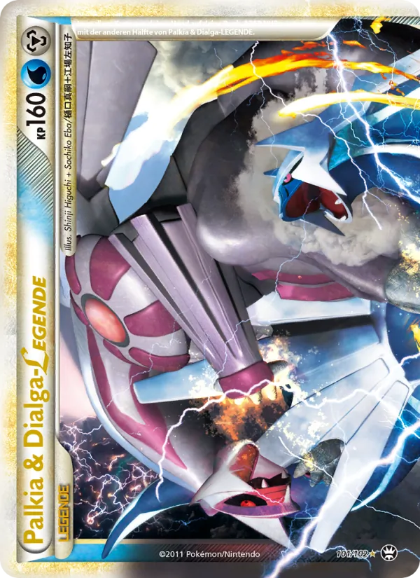 Palkia & Dialga LEGENDE Triumph 101/102