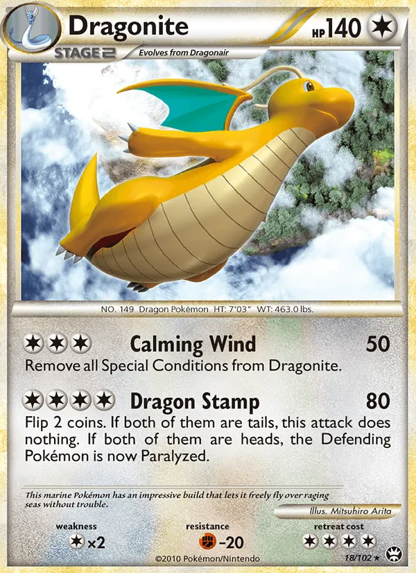 Dragonite Triunfante 18/102