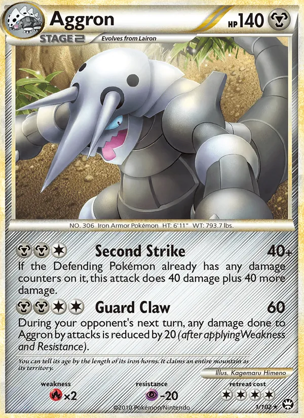 Aggron Triumphant 1/102