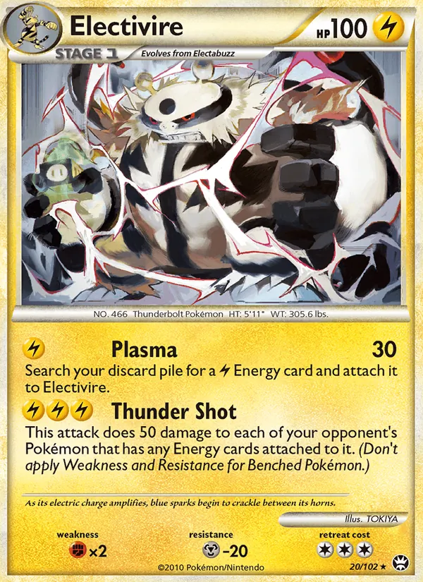 Electivire Triunfante 20/102
