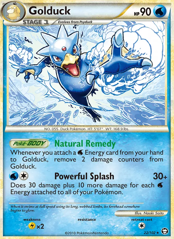Golduck Triumphant 22/102