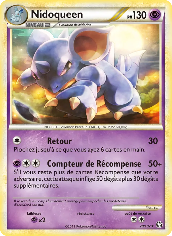 Nidoqueen Triomphant 28/102