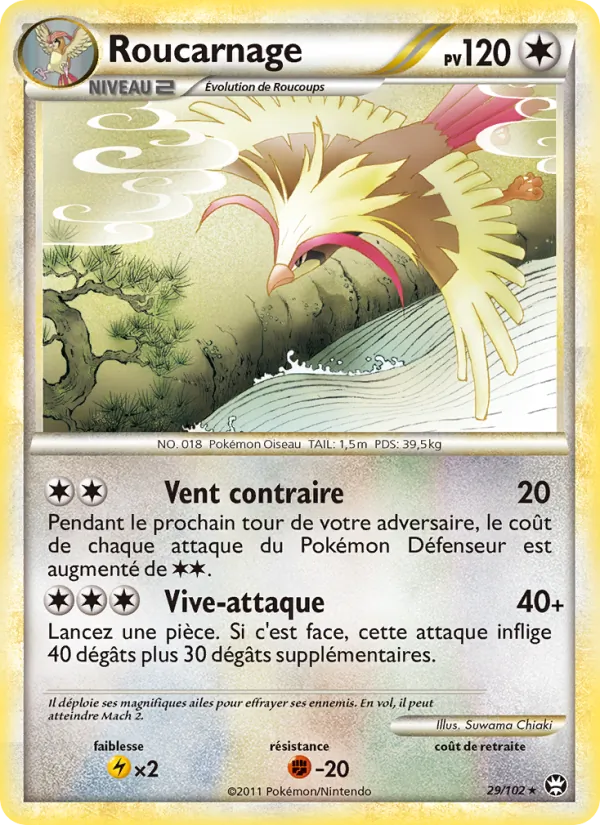Roucarnage Triomphant 29/102
