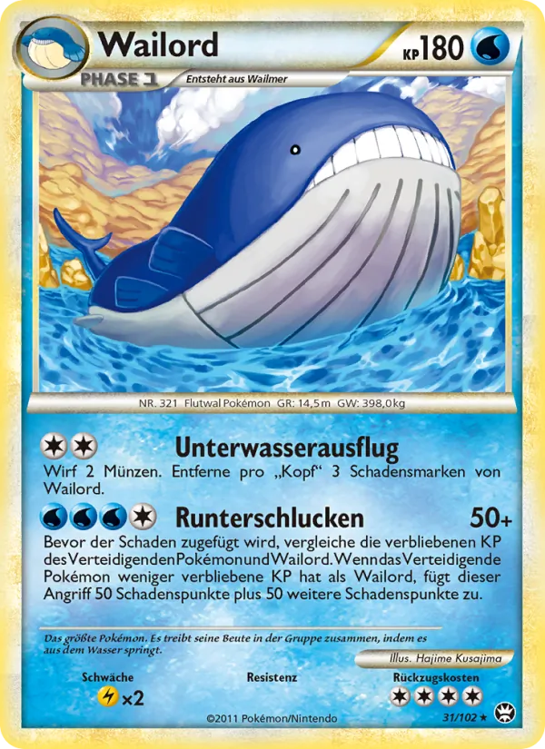 Wailord Triumph 31/102