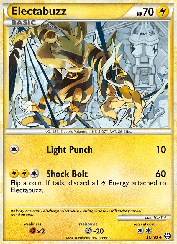 Electabuzz Triumphant 33/102