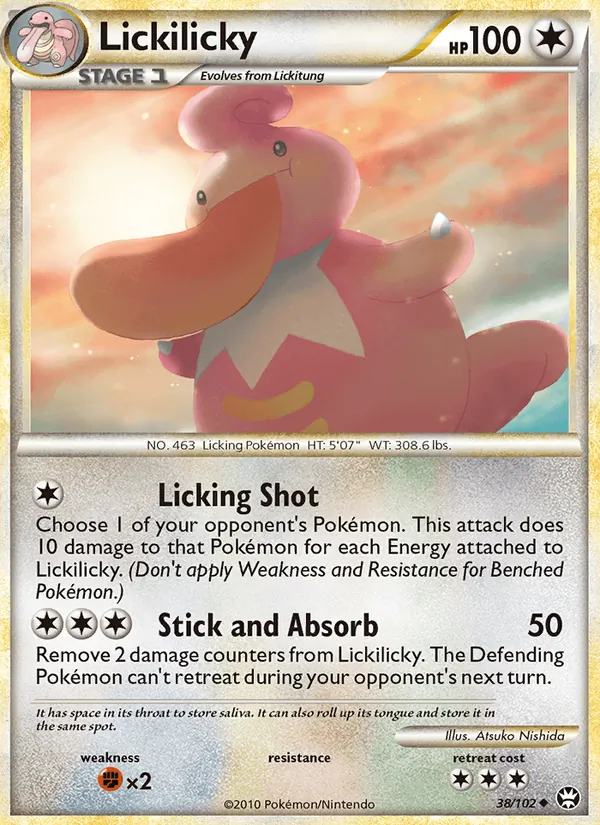 Lickilicky Battaglie Trionfali 38/102