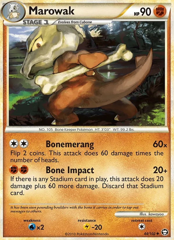 Marowak Battaglie Trionfali 44/102