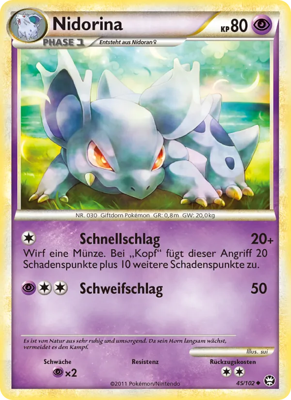 Nidorina Triumph 45/102