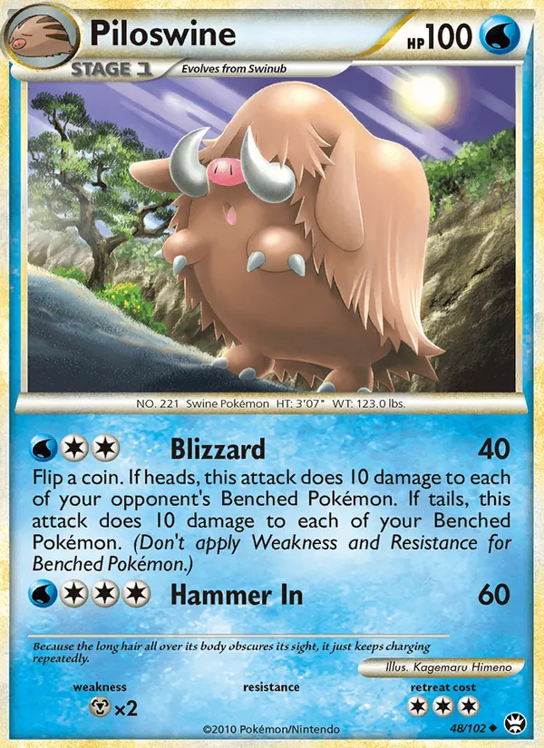 Piloswine Triunfante 48/102