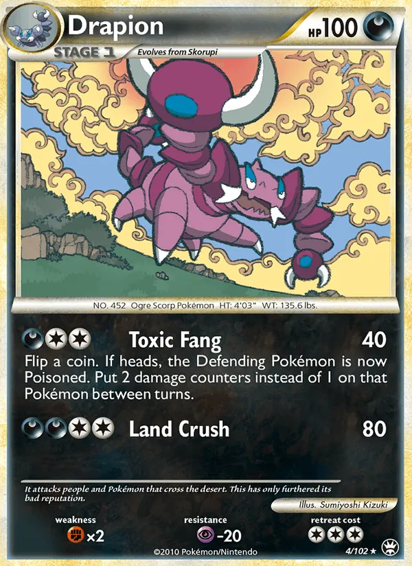 Drapion Battaglie Trionfali 4/102