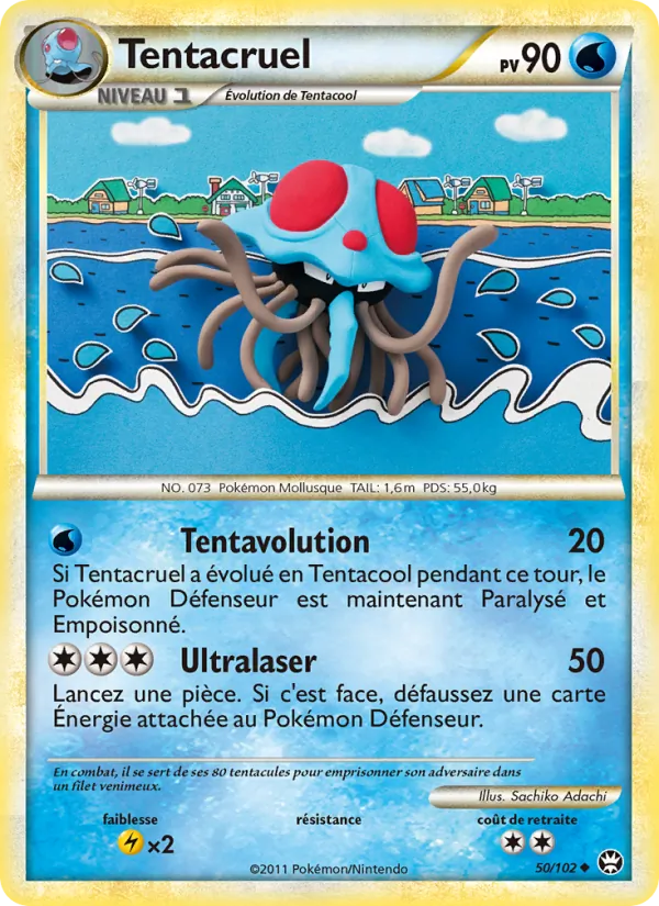 Tentacruel Triomphant 50/102