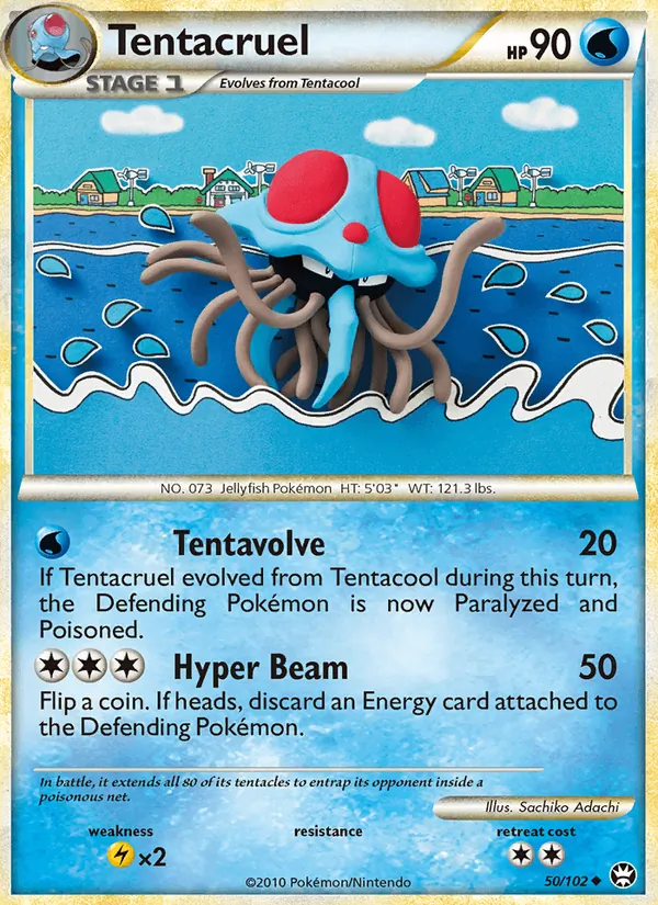 Tentacruel Triunfante 50/102