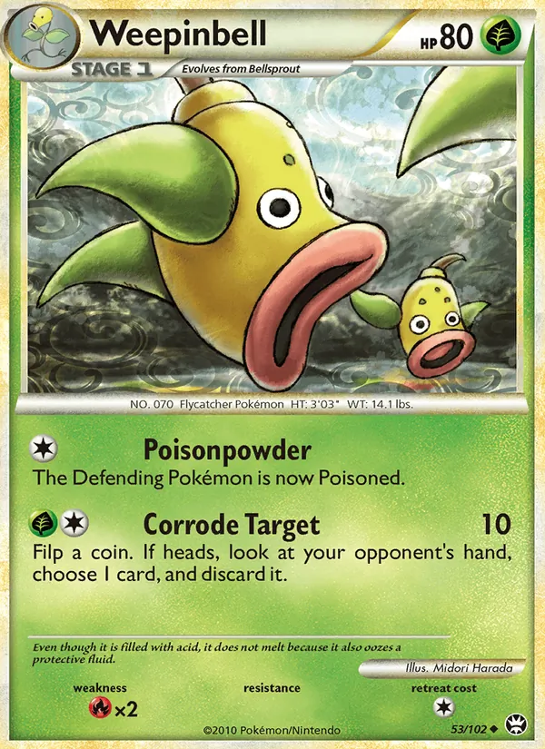 Weepinbell Triumphant 53/102