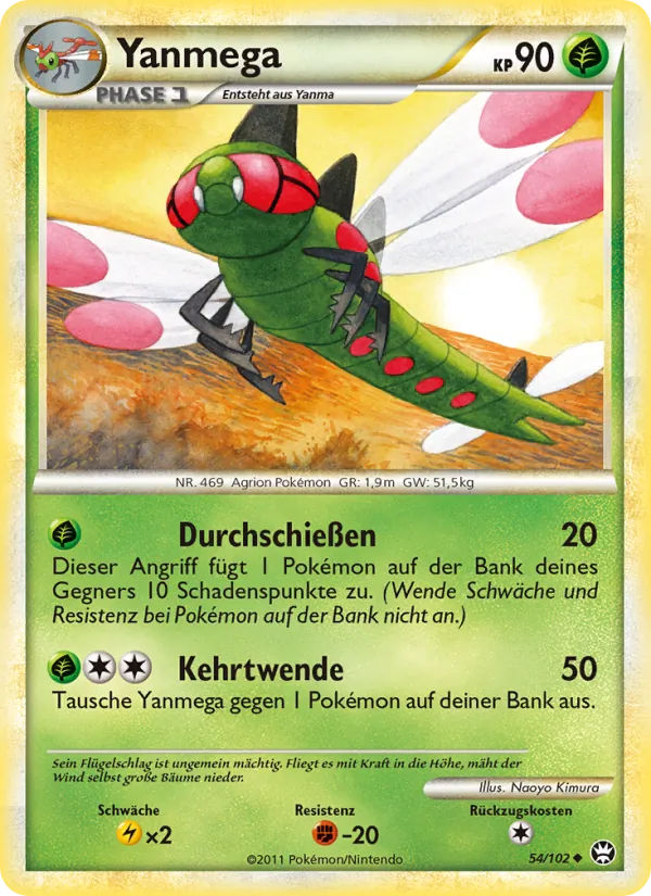 Yanmega Triumph 54/102