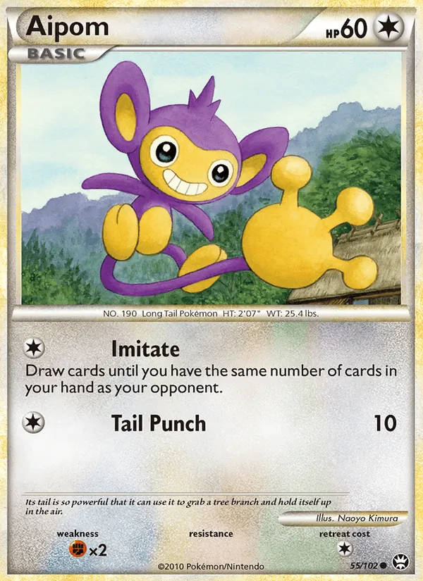 Aipom Triumphant 55/102
