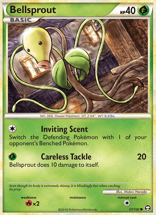 Bellsprout Triunfante 57/102