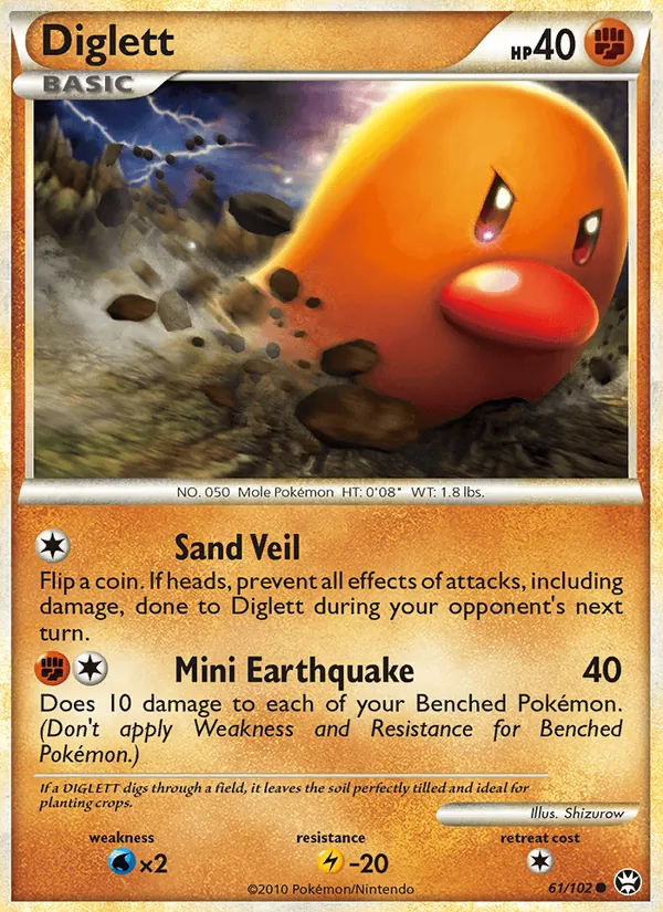 Diglett Triumphant 61/102