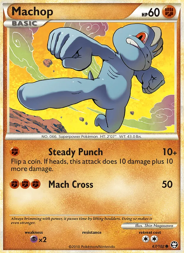 Machop Triumphant 67/102