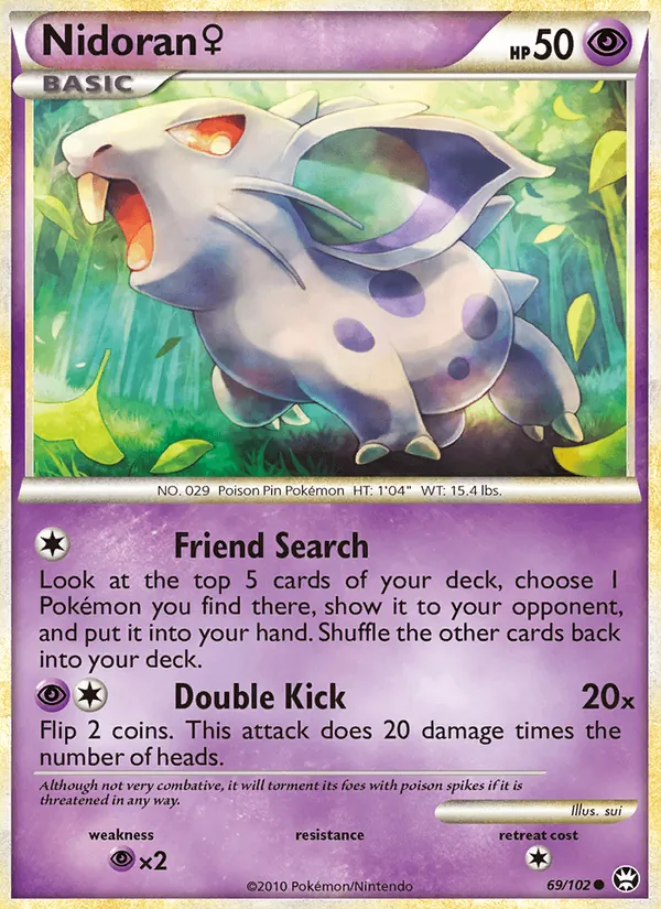 Nidoran ♀ Triumphant 69/102