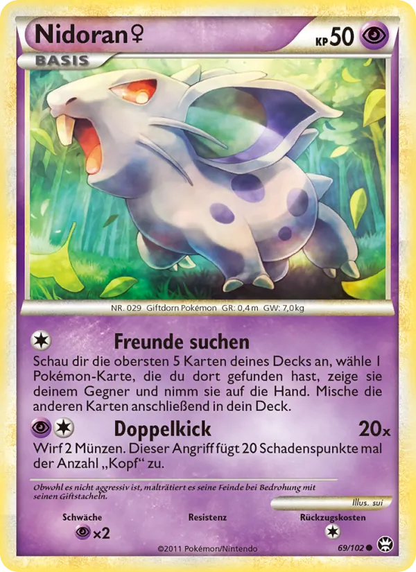 Nidoran w Triumph 69/102