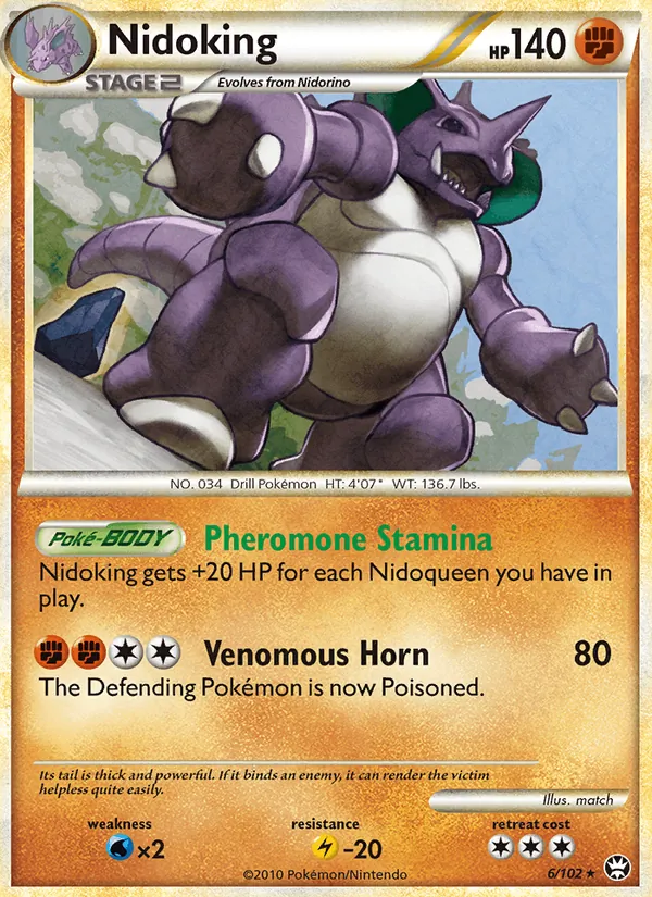 Nidoking Triunfante 6/102
