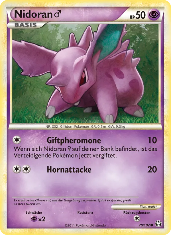 Nidoran m Triumph 70/102