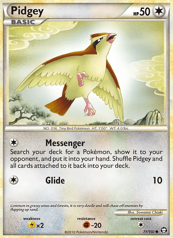 Pidgey Triumphant 71/102