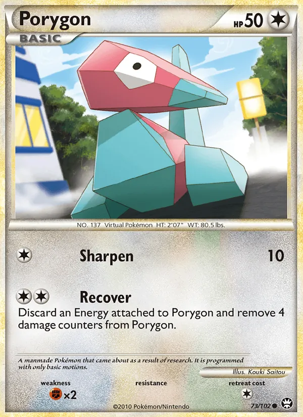 Porygon Triumphant 73/102