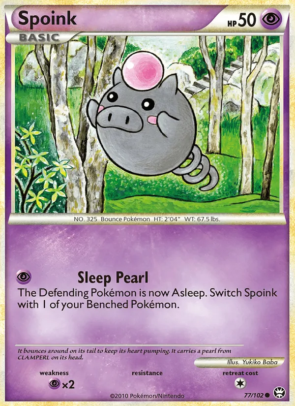 Spoink Triumphant 77/102