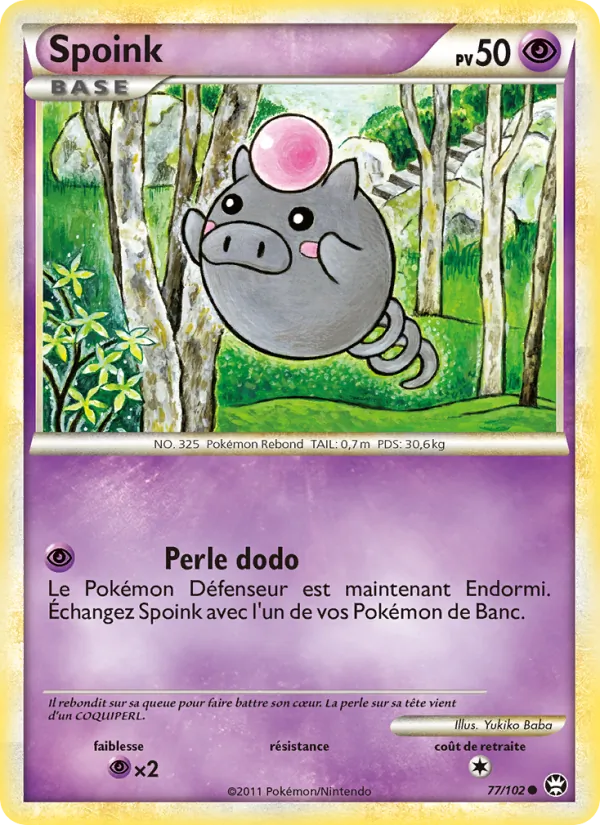 Spoink Triomphant 77/102