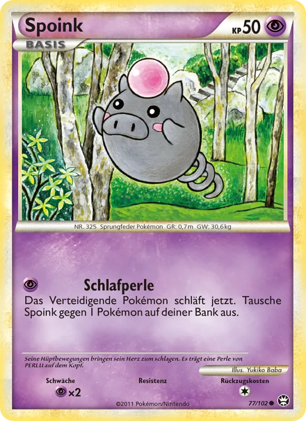 Spoink Triumph 77/102