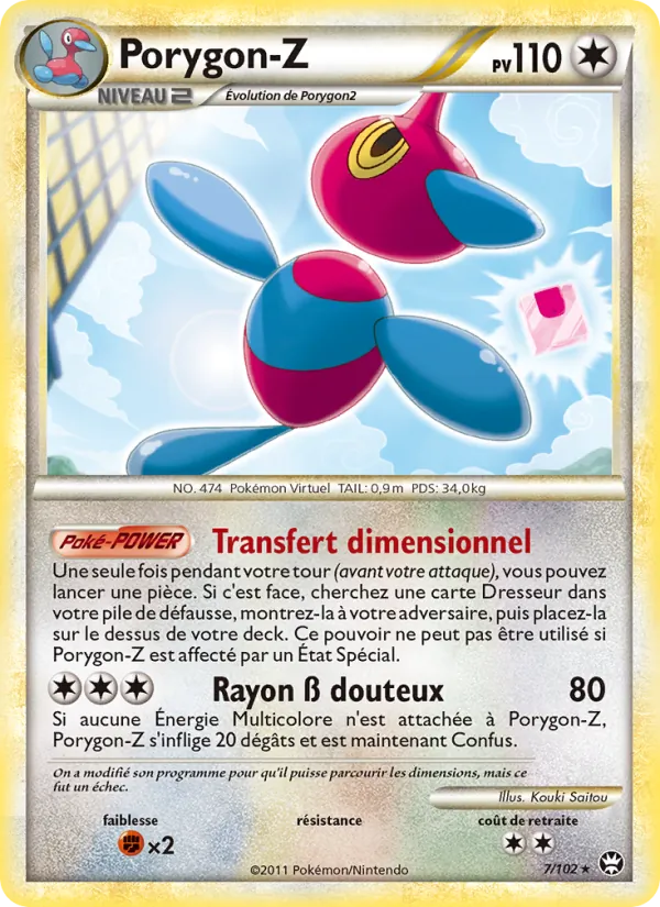 Porygon-Z Triomphant 7/102