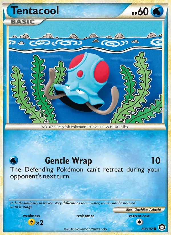 Tentacool Triunfante 80/102