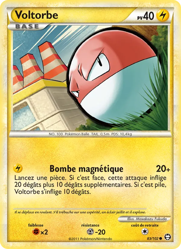 Voltorbe Triomphant 83/102