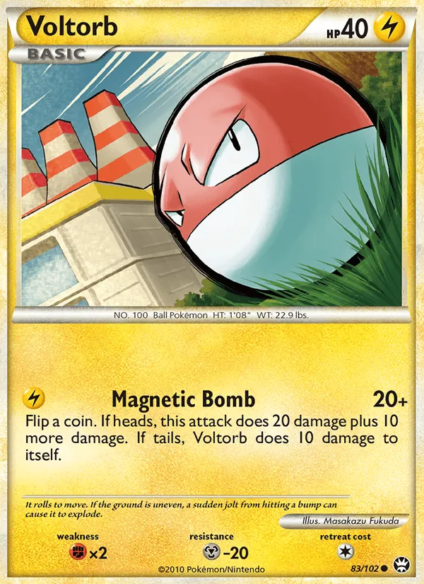 Voltorb Triunfante 83/102