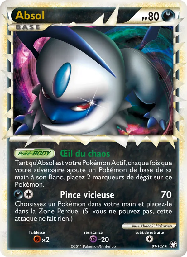 Absol Triomphant 91/102