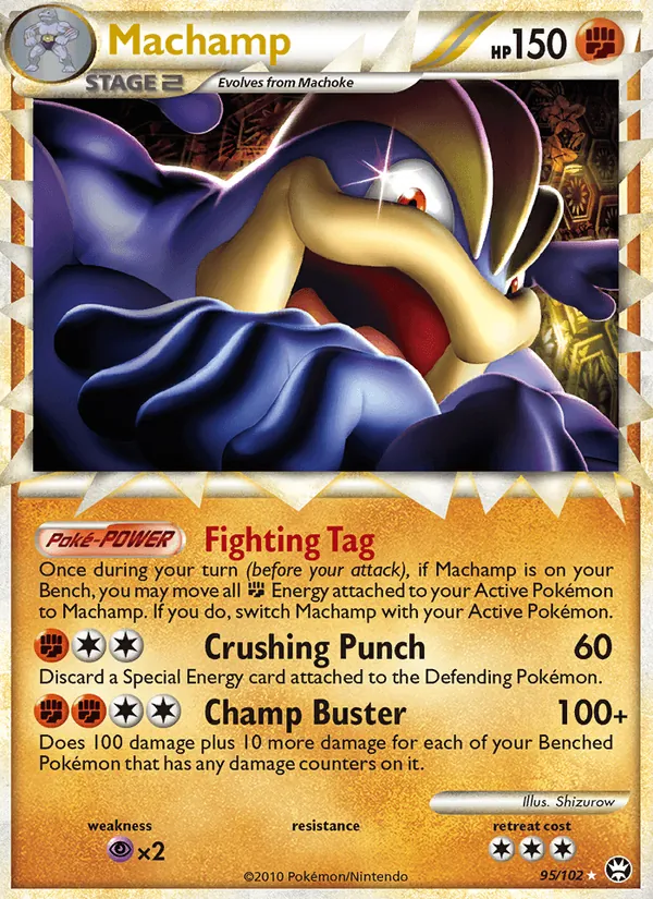 Machamp Triunfante 95/102
