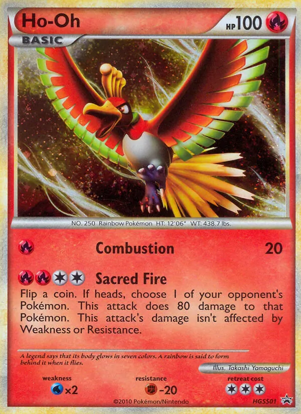 Ho-Oh HGSS Black Star Promos HGSS01/25