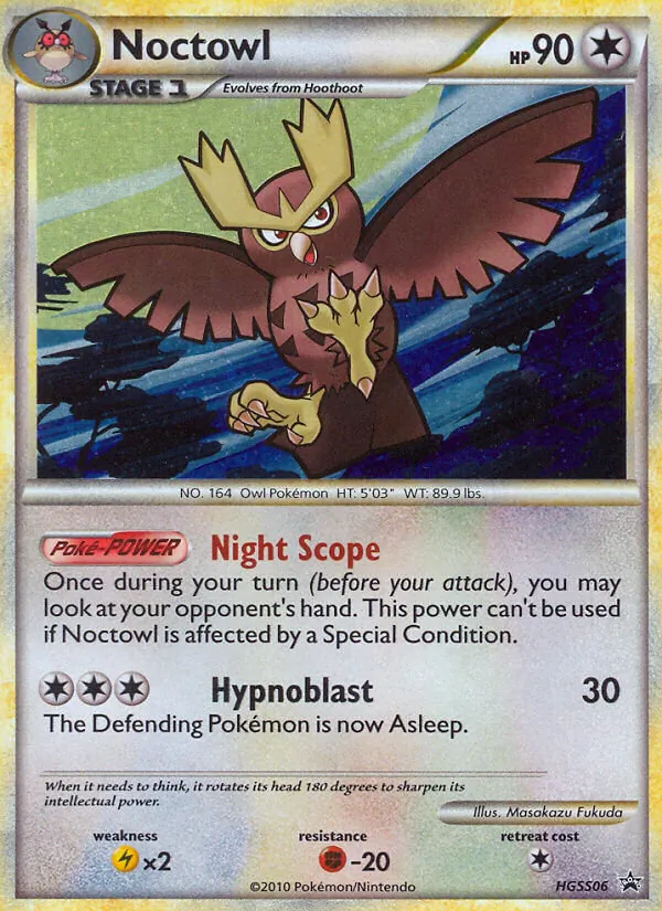 Noctowl Promo HGSS HGSS06/25