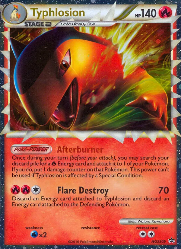 Typhlosion HGSS Black Star Promos HGSS09/25