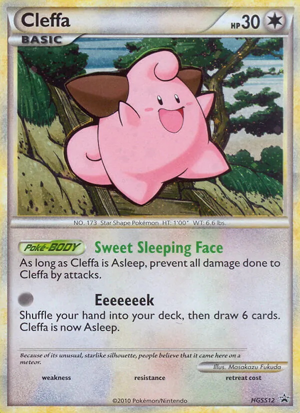 Cleffa Promo HGSS HGSS12/25