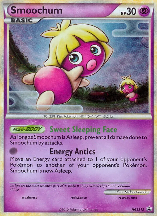 Smoochum HGSS Black Star Promos HGSS13/25