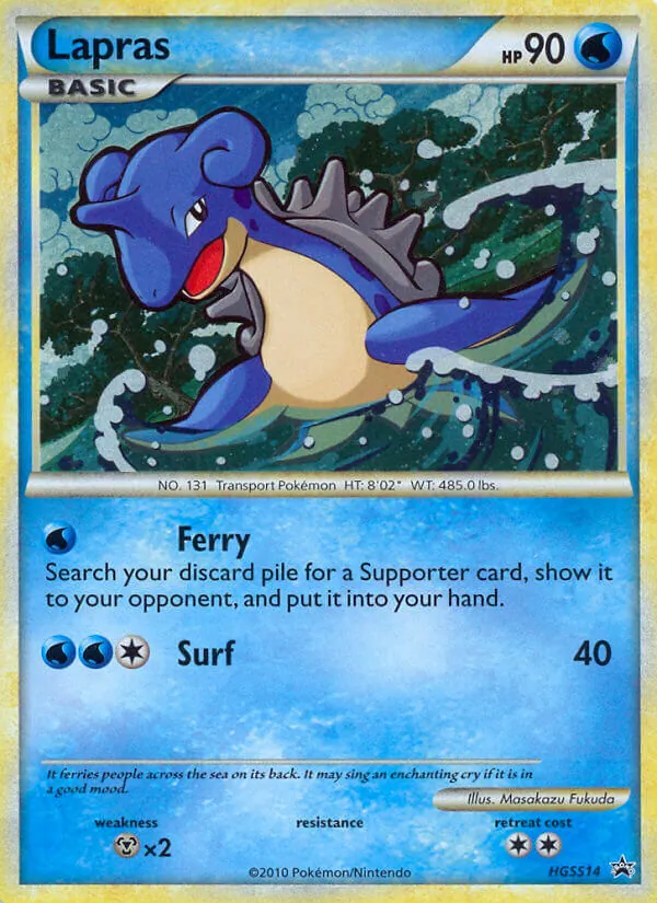 Lapras HGSS Promo HGSS14/25